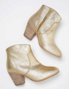 Metallic boots trend spring summer 2014