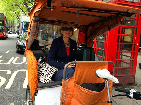 London rickshaw