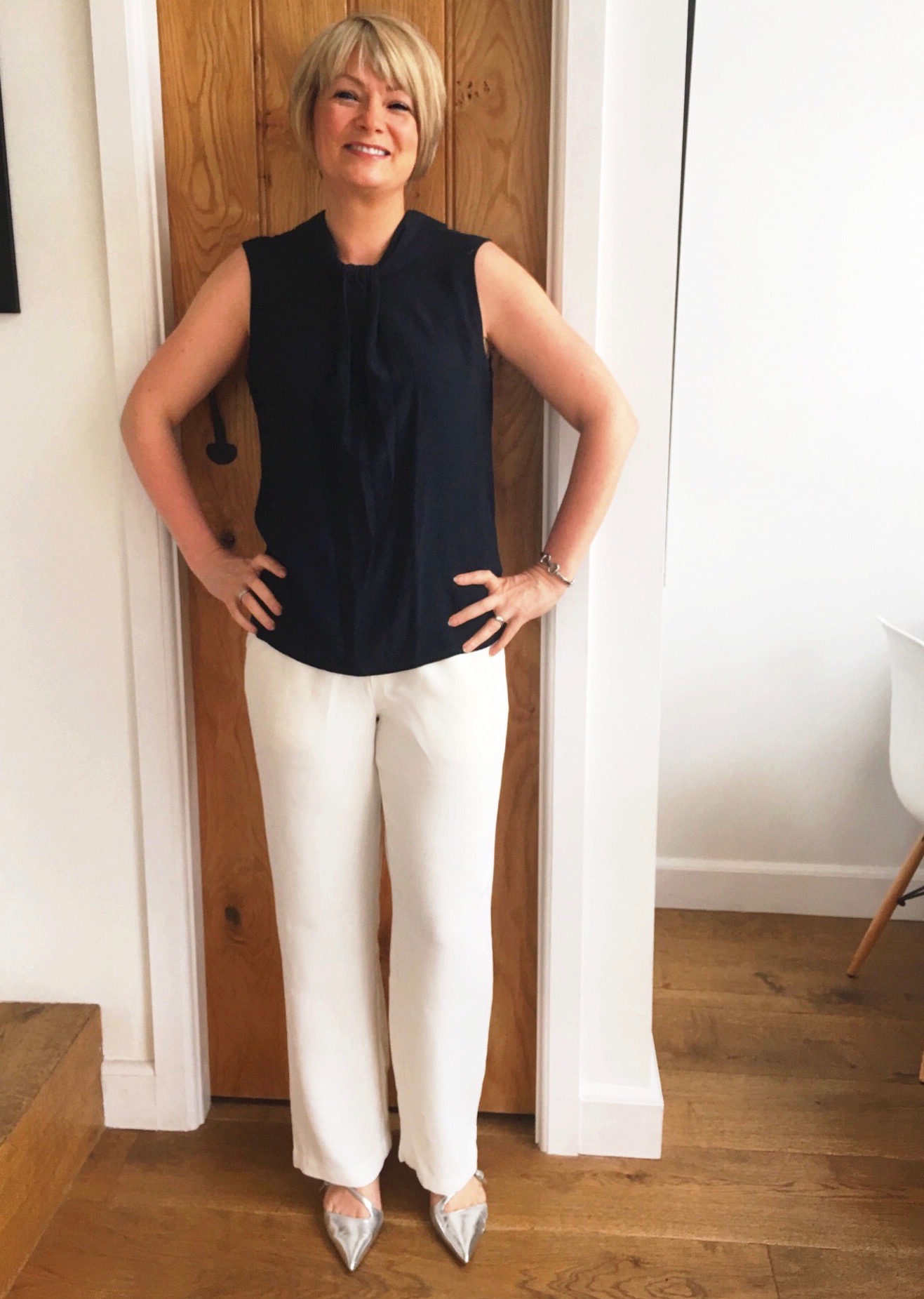 Hush wide legged trousers review