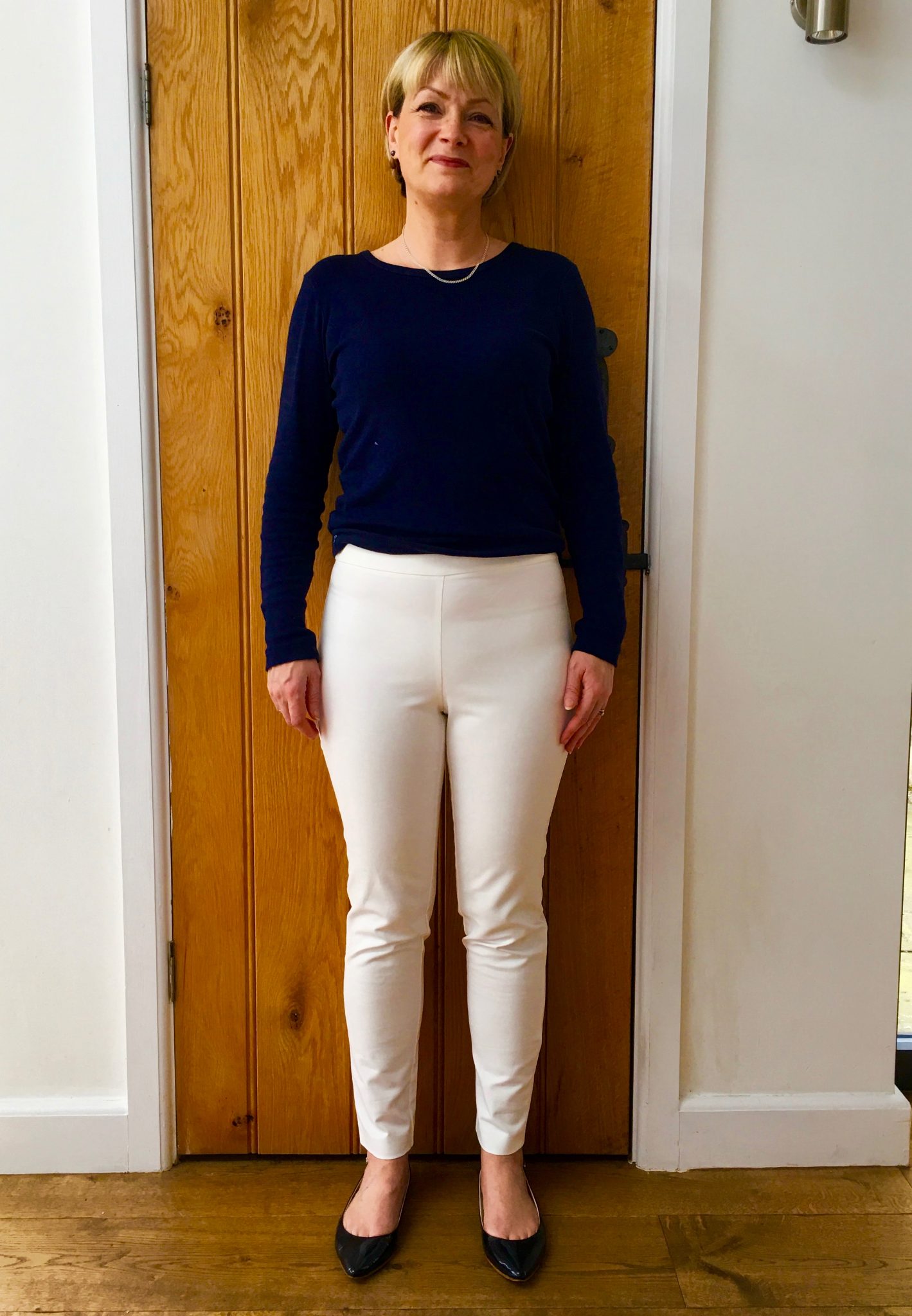 Mint Velvet clean front trousers review
