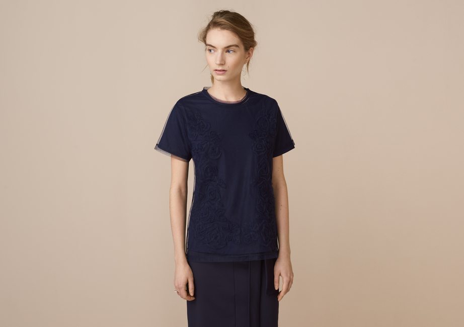 Simple t-shirts with the luxe factor