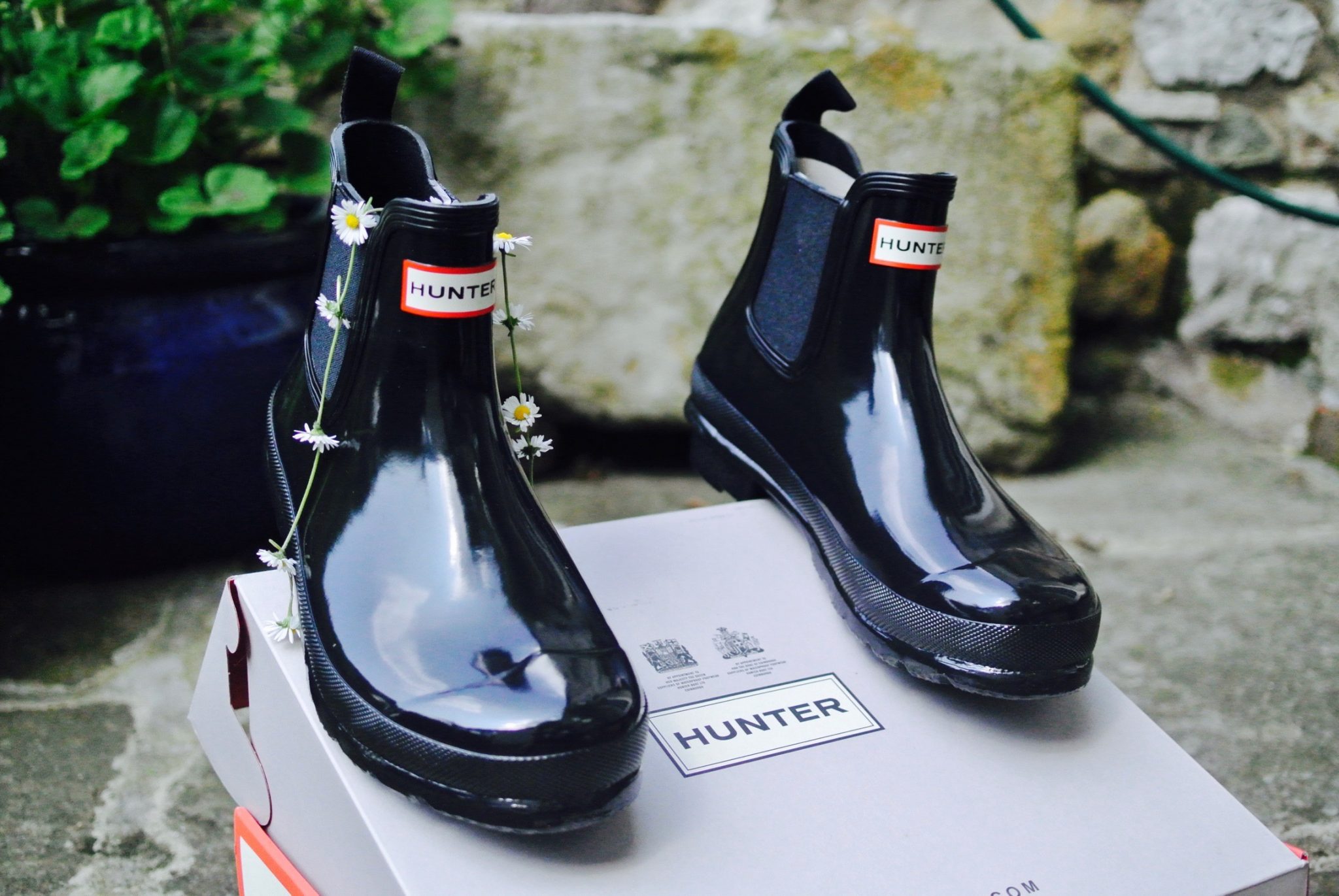 Hunter chelsea boots