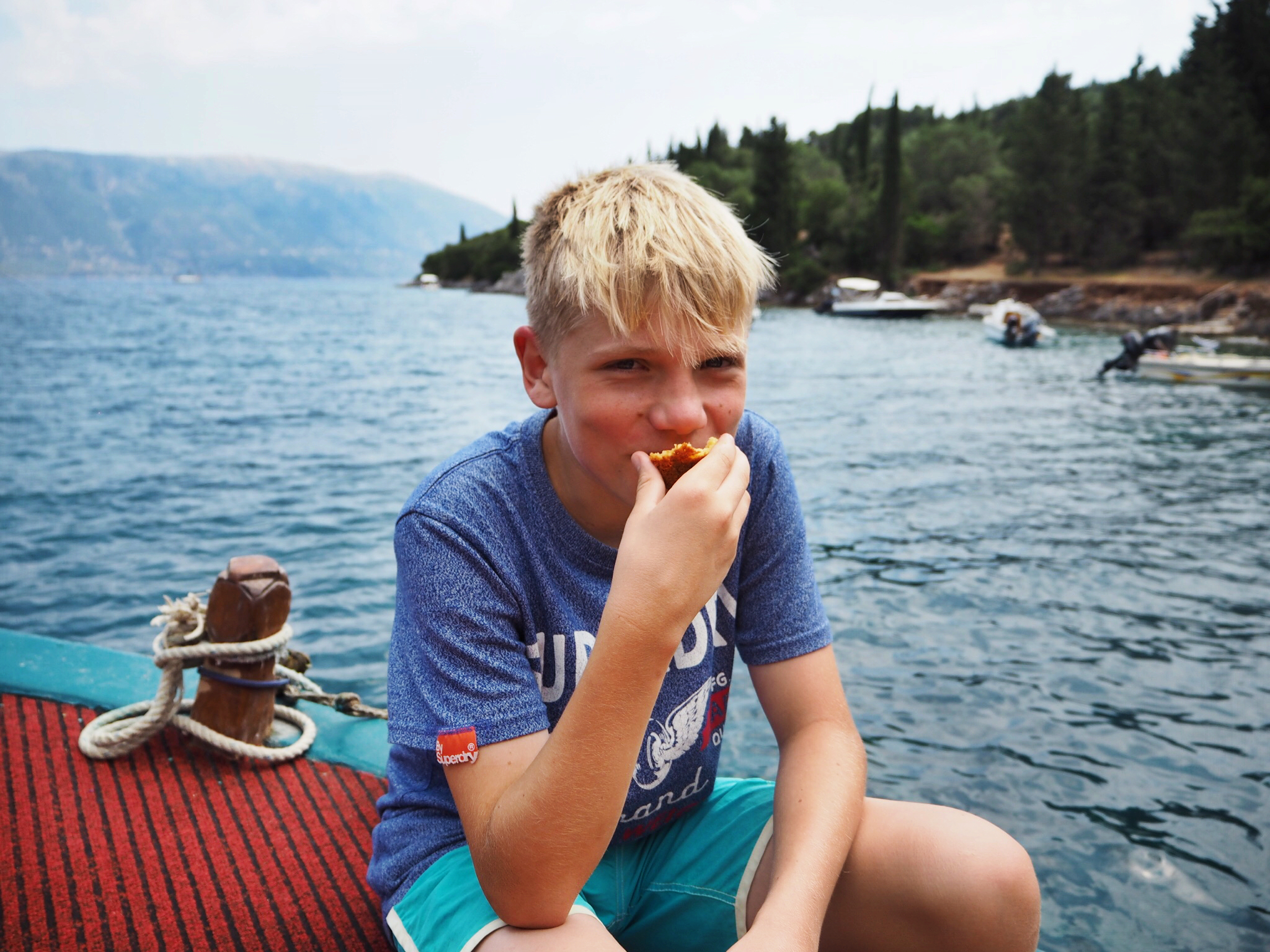 holiday in Kefalonia with teenagers