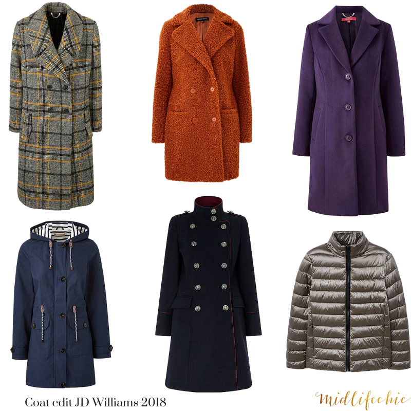 Coats, knits and boots from JD Williams