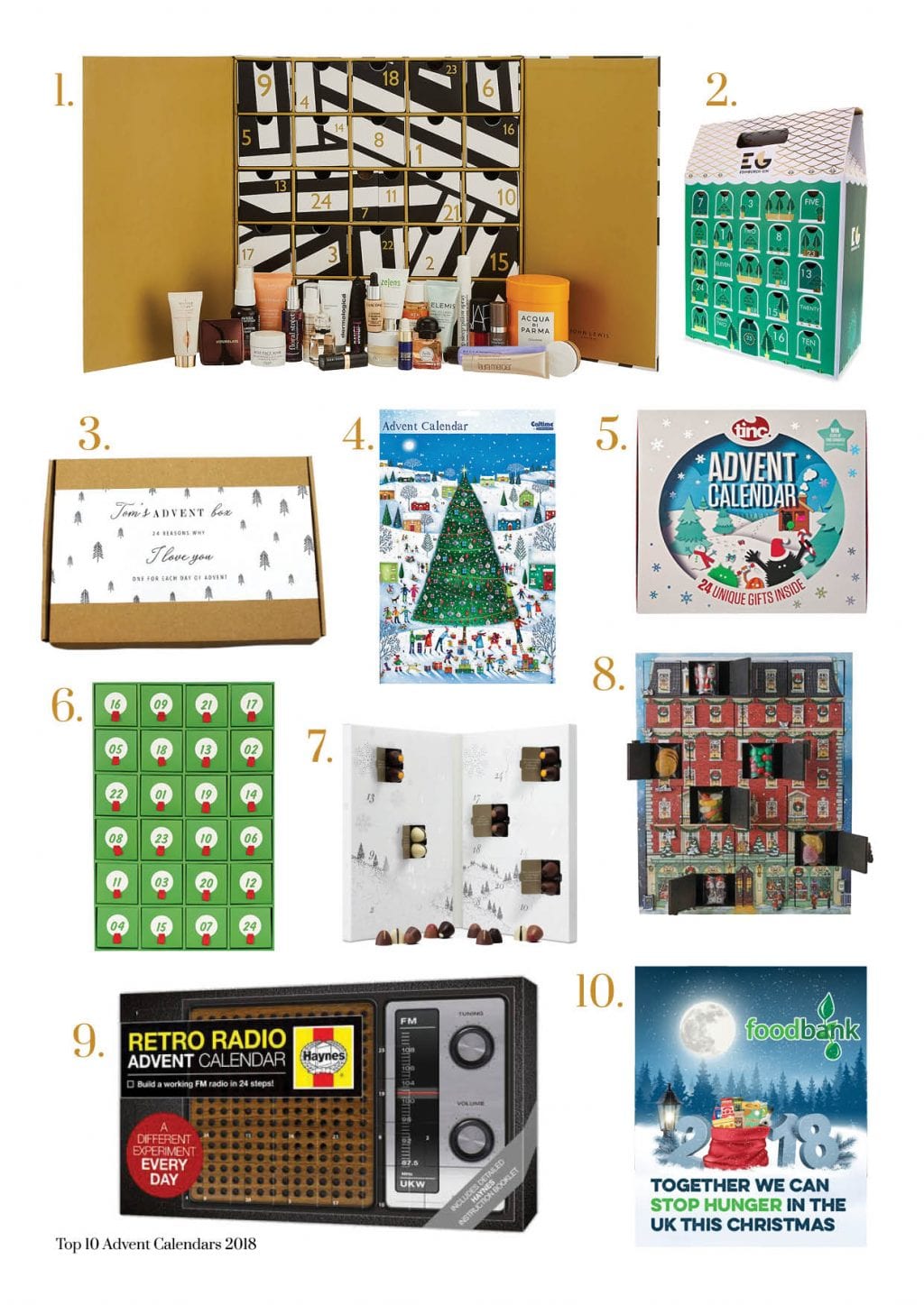 Best advent calendars 2018 a chance to give and receive Midlifechic