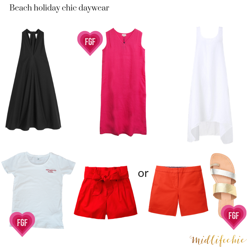 Packing for a hot beach holiday - women over 40