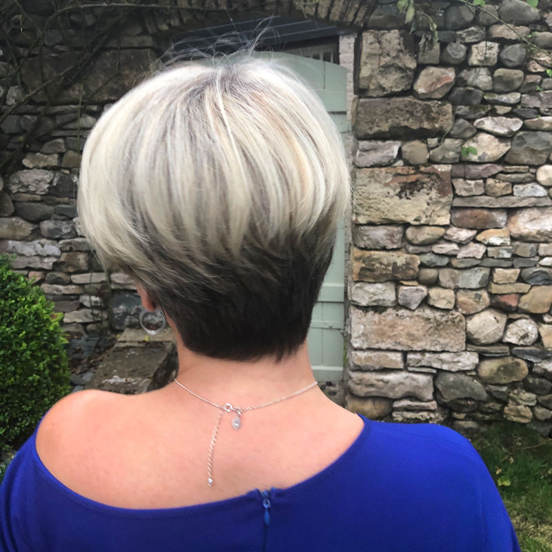 Midlifechic hair at the back