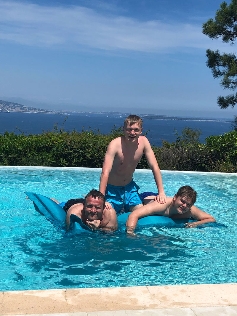  long weekend with teens in the French Riviera