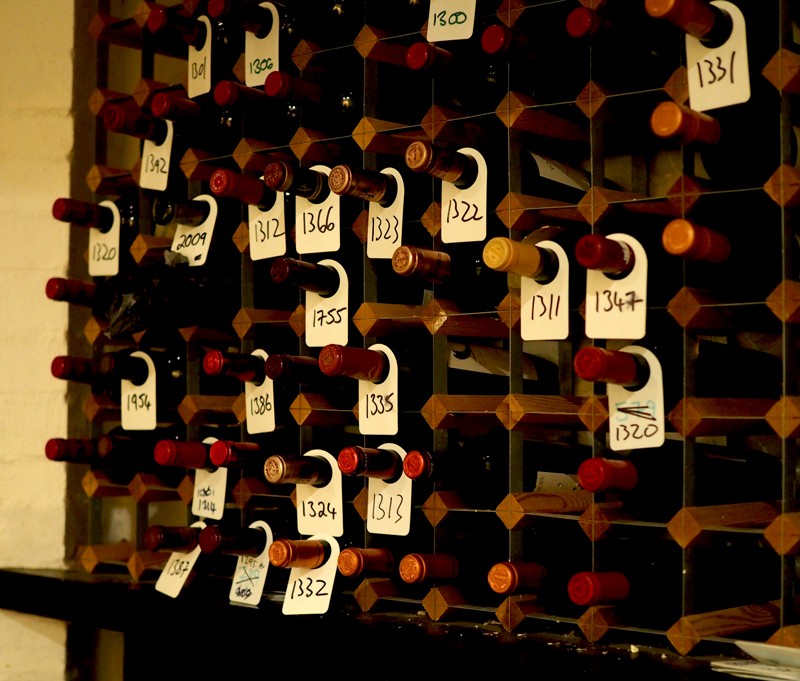 Devonshire Arms wine