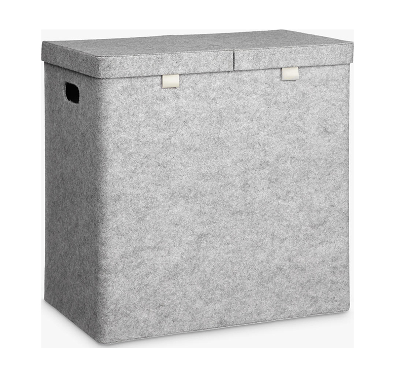 rectangular felt laundry basket