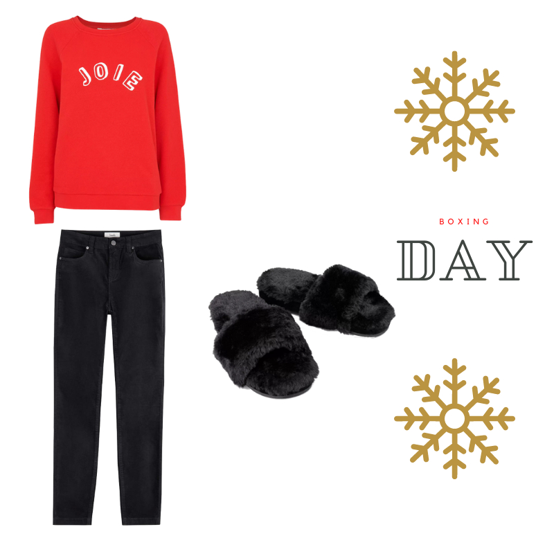 Midlifechic Boxing Day outfit
