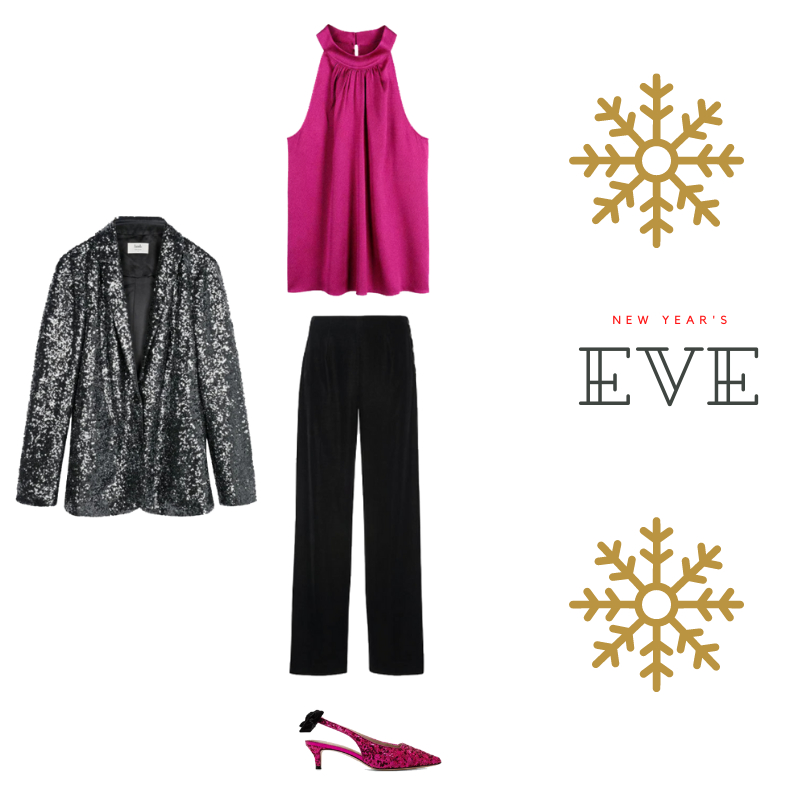 Midlifechic new year's eve outfit