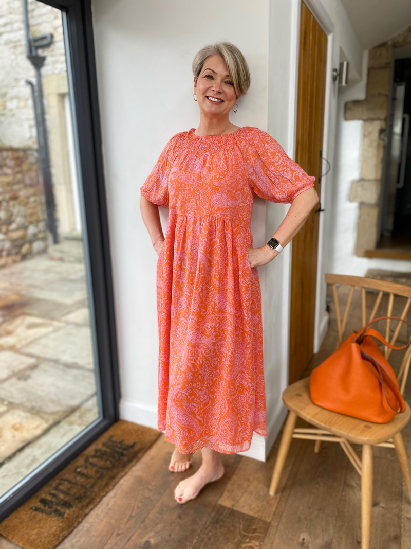 Midlifechic Hush Rory smocked midi-dress review