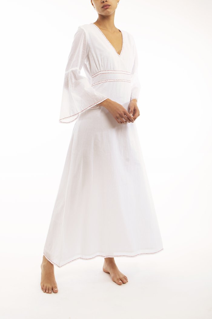 Kate Barton white dress