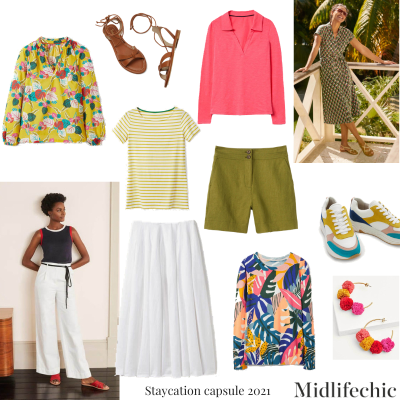 Summer outfit building blocks - staycation