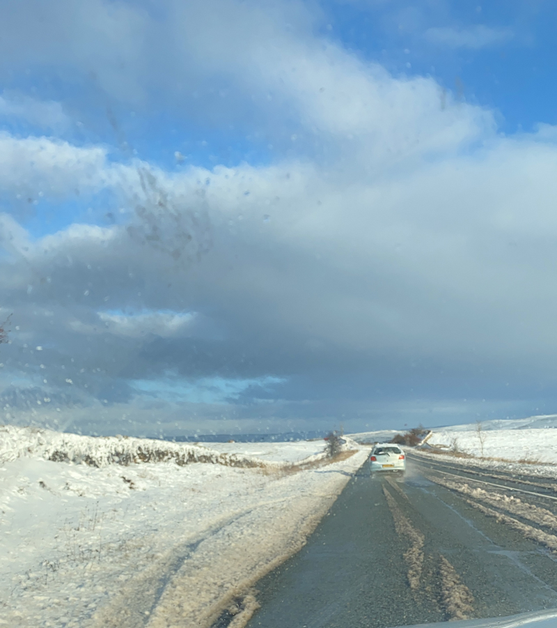 Snowy journey