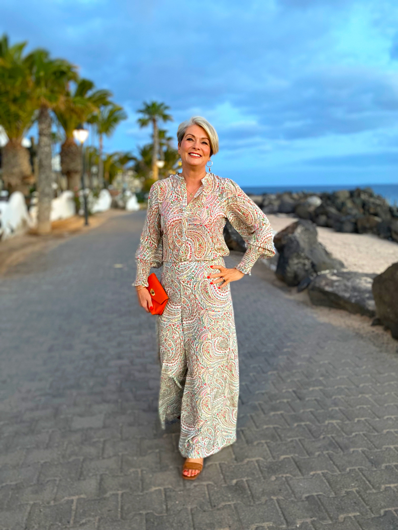 Ageless style - summer holiday looks Nikki Garnett