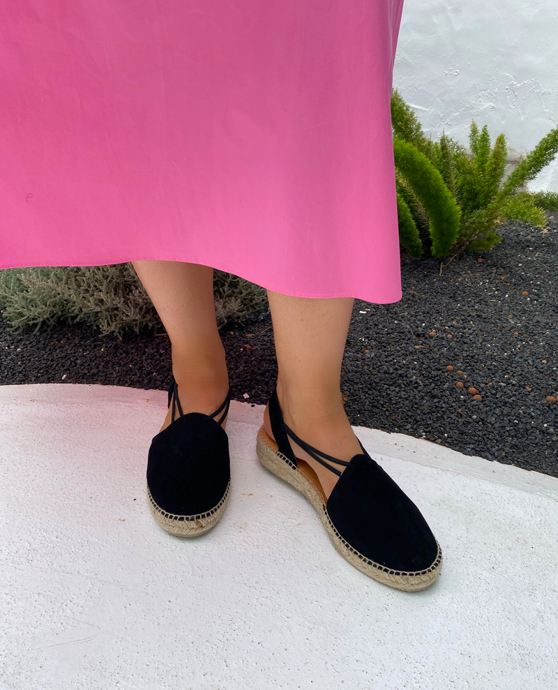 Looking good in summer - flat espadrilles