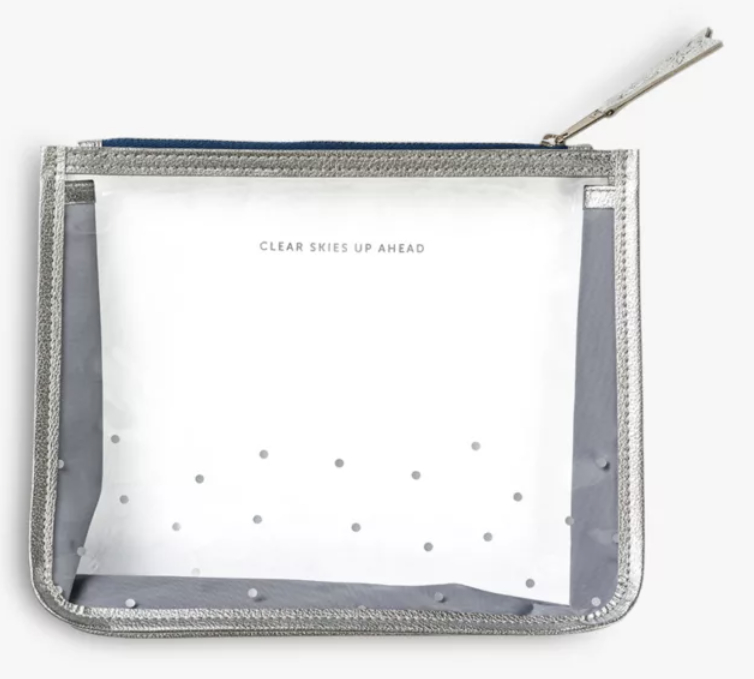 clear make-up bag for travel