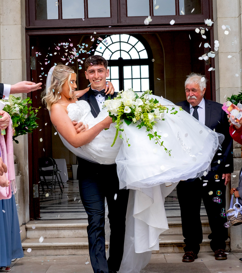 joy of a simple wedding