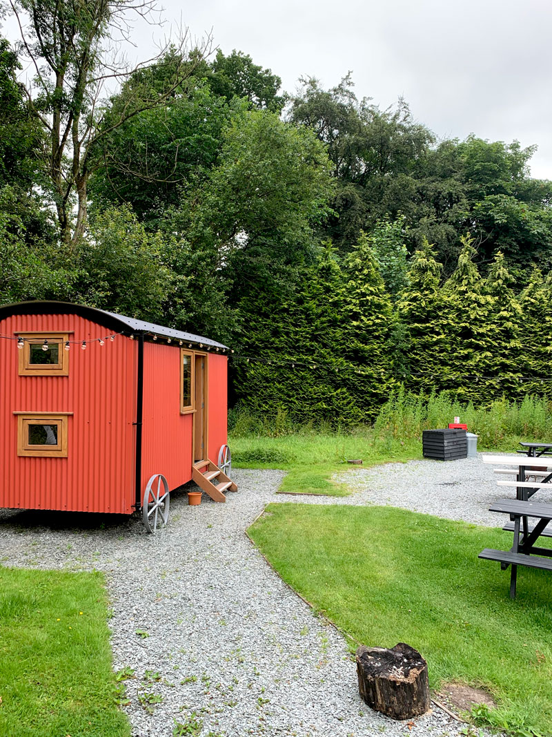 Samlesbury Hall Shepherd's Hut review