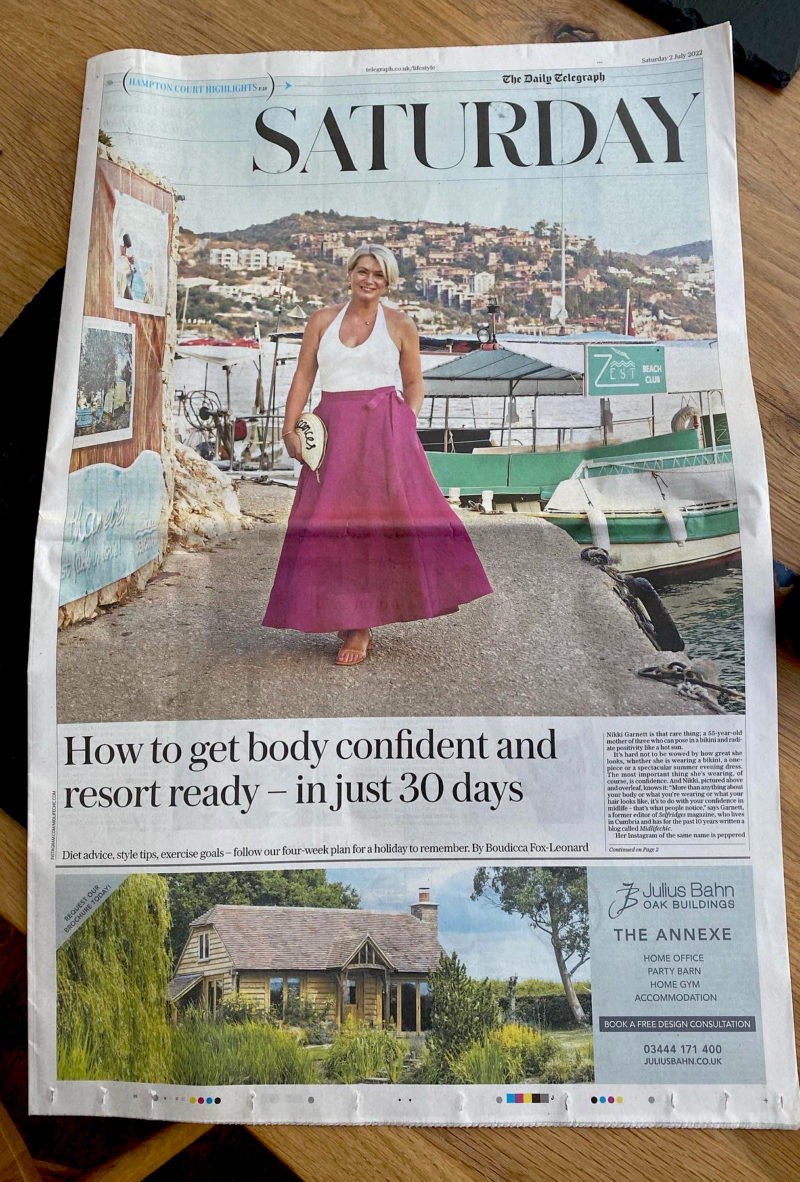 Summer cornucopia - outfits, travel & The Telegraph!