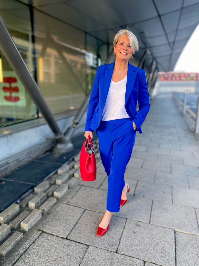 workwear for women over 50 - Nikki Garnett, Midlifechic