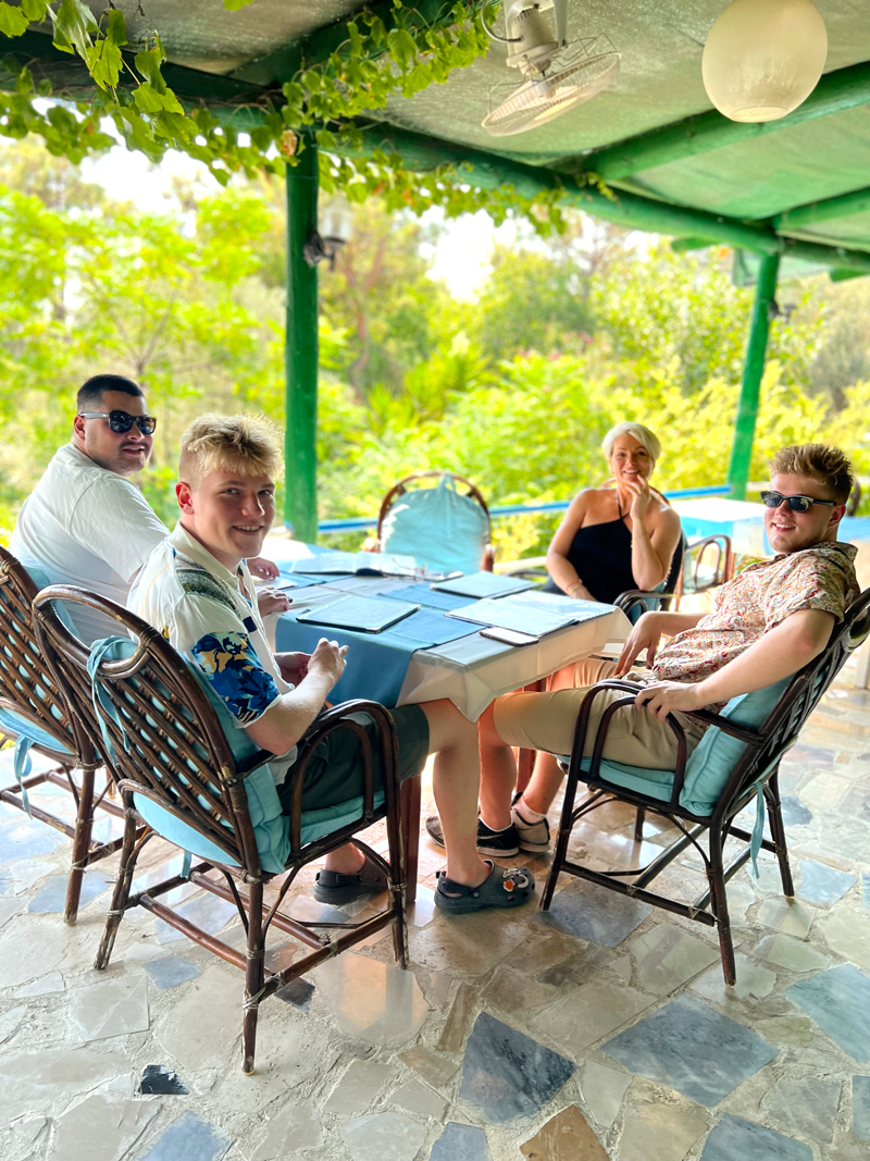 Holidaying with your adult children - a time of adjustment