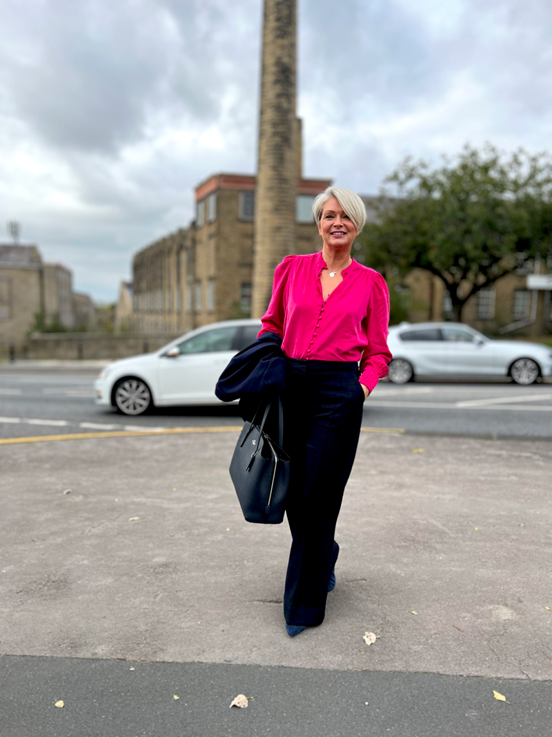 Midlifechic work outfits for women over 50