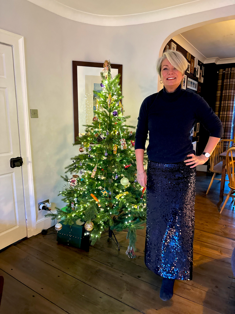 Midlifechic Christmas outfits women over 50