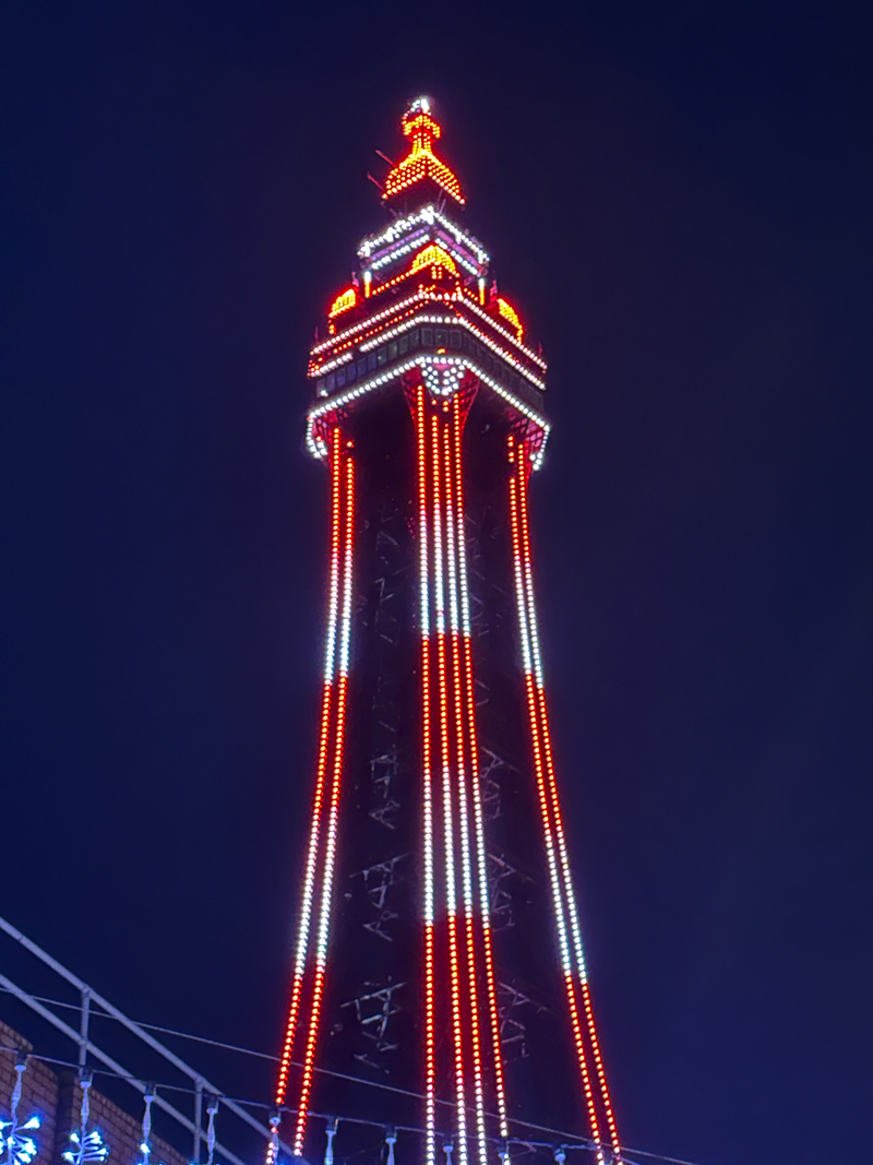 Christmas Blackpool Tower