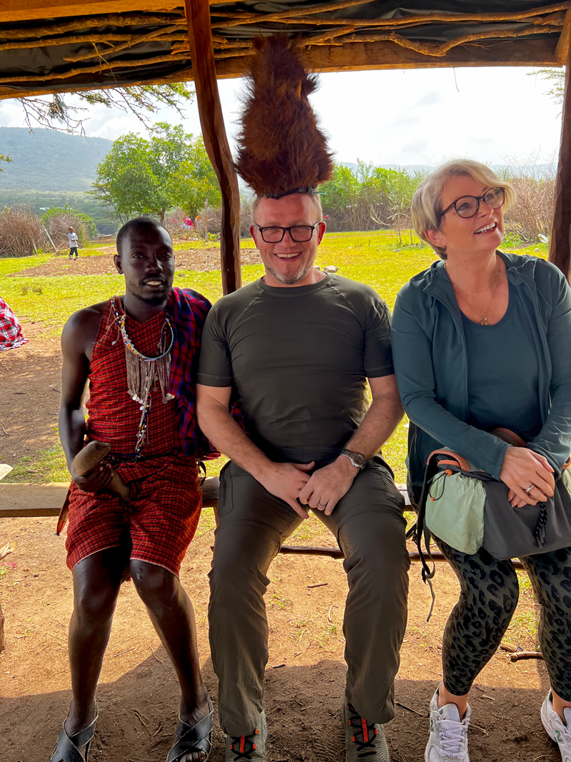 Midlifechic Masai village visit