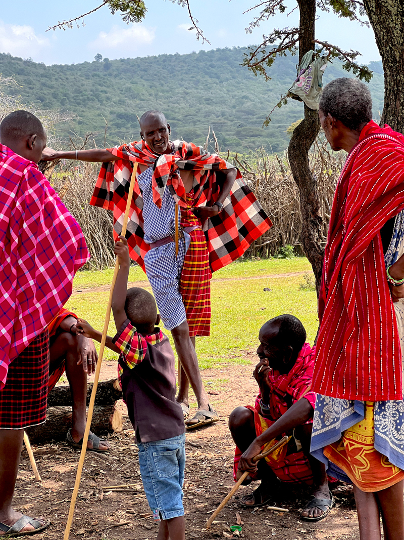 Masai Warriors Titan Travel Kenya Grand Safari