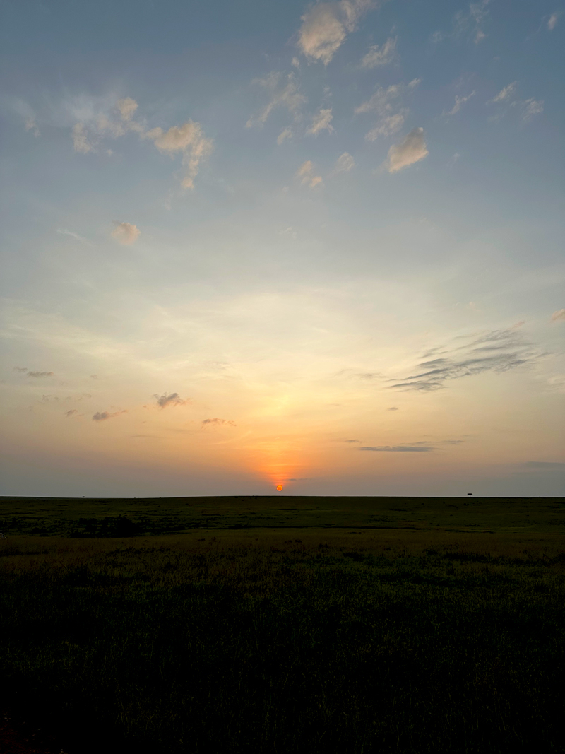 Sunrise over the Masai Mara