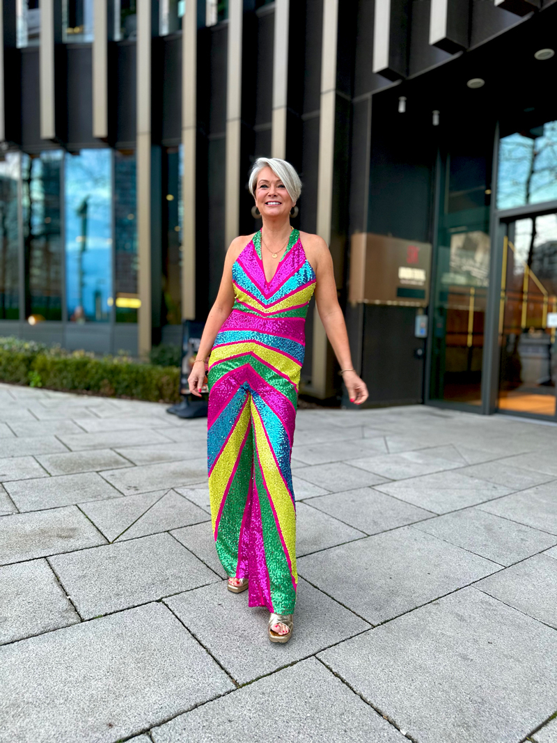 Midlifechic party style for women over 50