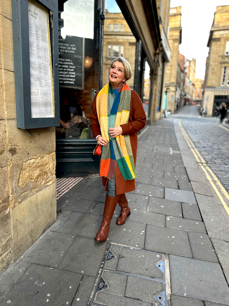 Nikki Garnett, Midlifechic winter outfits