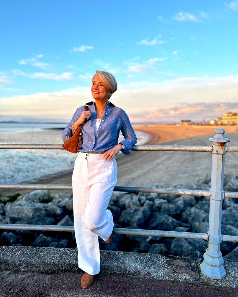 Midlifechic Boden spring 2024 try-on