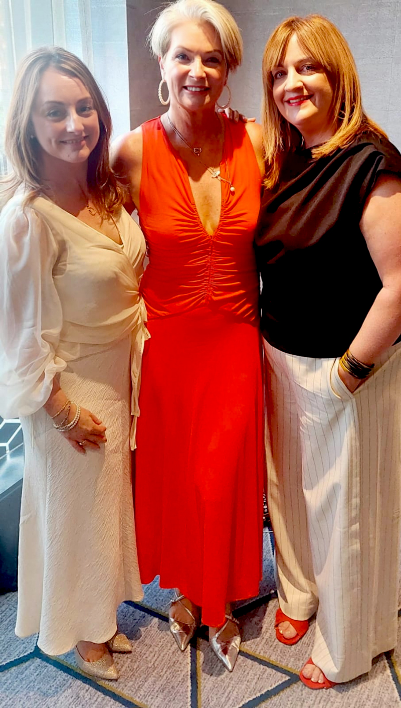 Nikki Garnett, Anne Byrne, Gillian Hepburn