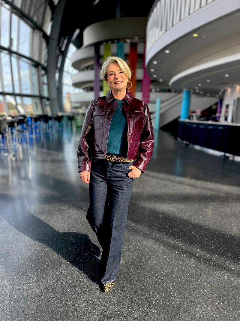Nikki Garnett, winter outfits over 50