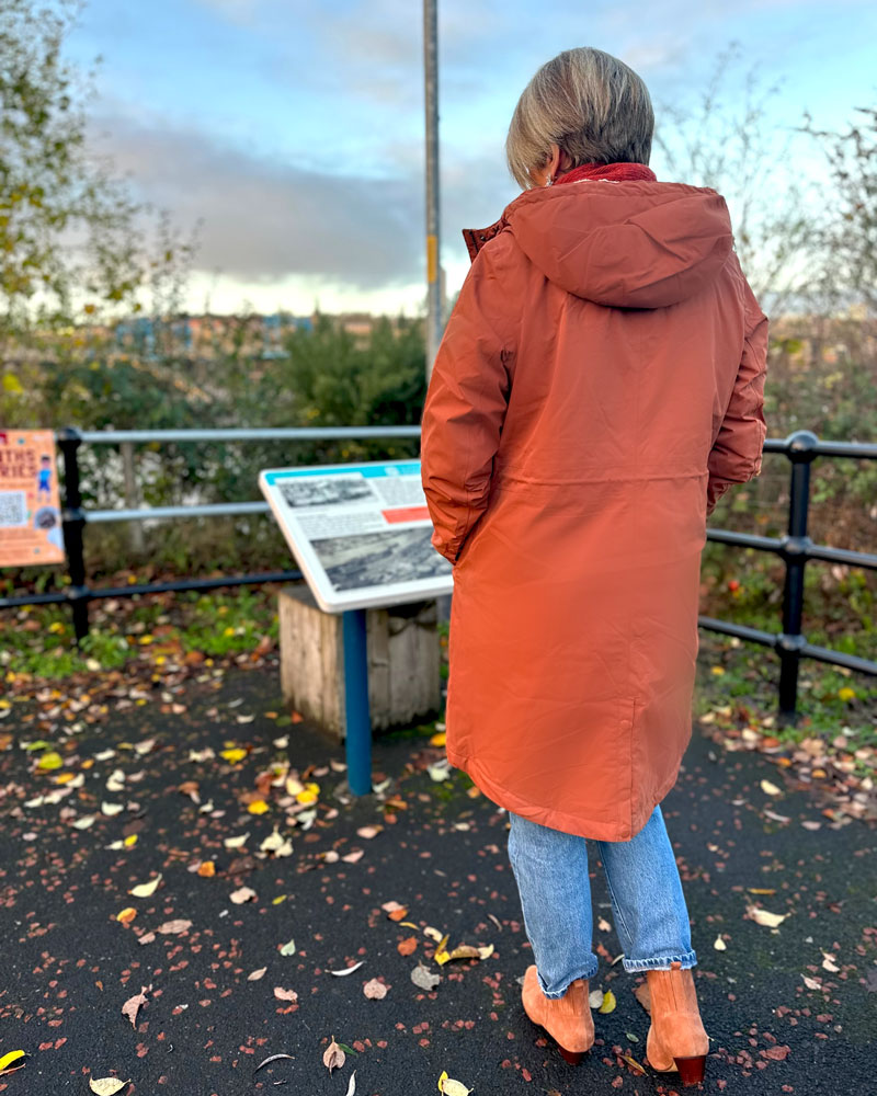 Colourful clothes for a British Winter