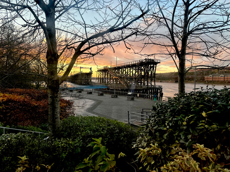 Colourful clothes for a British Winter