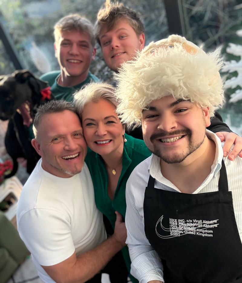 Midlifechic family Christmas 2025