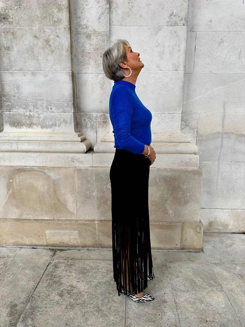 Milifechic-John-Lewis-Amanda-Wakeley-skirt autumn outfit ideas for women over 50